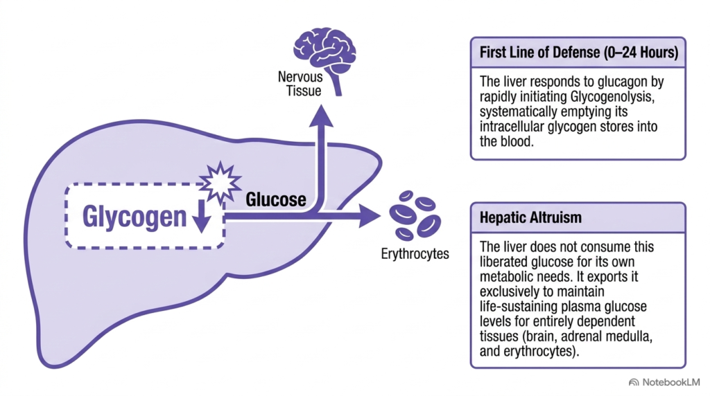 Slide 8: Hepatic Altruism and the Buffer Function in Organ Metabolism