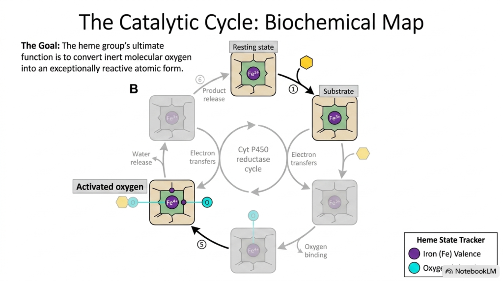 Slide 9: Overview of the Cytochrome P450 Catalytic Cycle