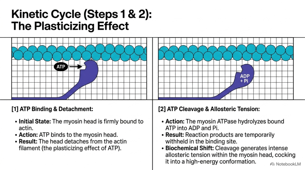 Slide 9: ATP Binding, Cleavage, and Plasticity in Muscle Contraction