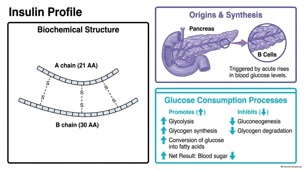Slide 9: Insulin Profile and Metabolic Regulation by Hydrophilic Hormones