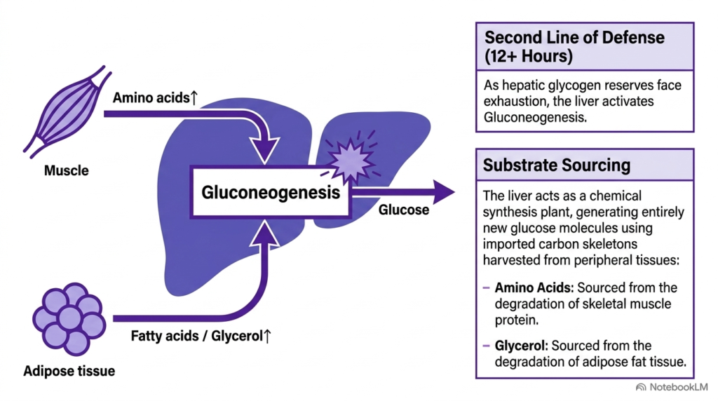 Slide 9: De Novo Gluconeogenesis in the Buffer Function in Organ Metabolism