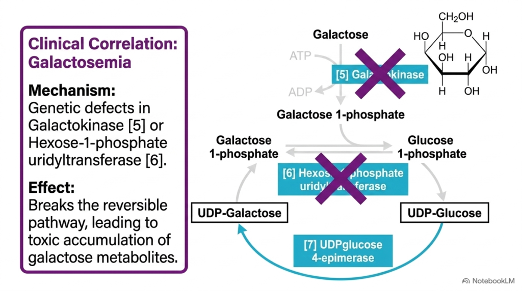 Slide 09: Galactosemia Clinical Correlations in Carbohydrate Metabolism
