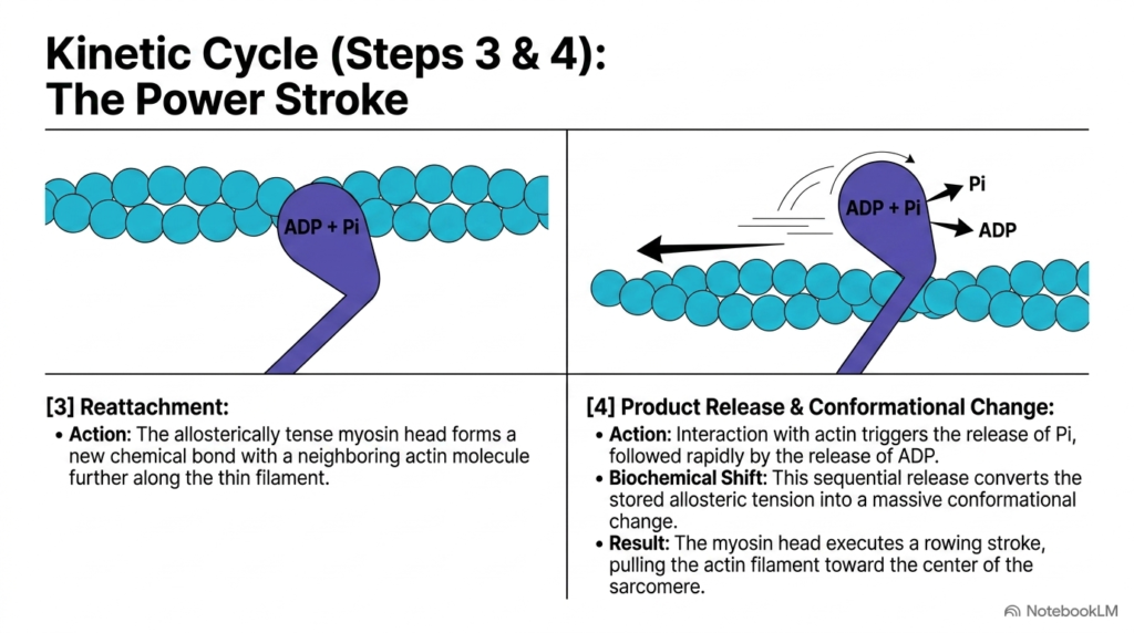 Slide 10: The Myosin Power Stroke and Force Generation in Muscle Contraction