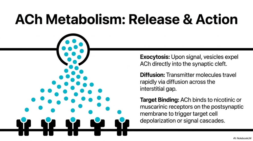 Slide 10: Release and Action of Ligands on Neurotransmitter Receptors