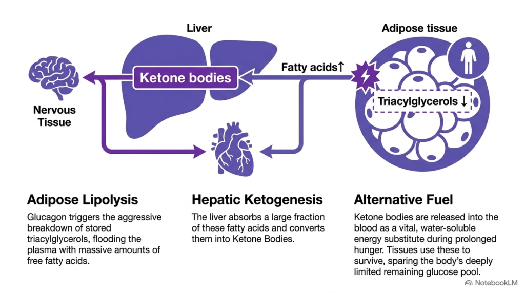 Slide 10: Ketogenesis as an Alternative Fuel in the Buffer Function in Organ Metabolism