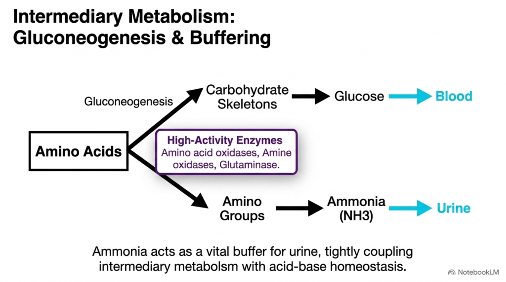 Slide 11: Intermediary Metabolism and Urinary Buffering in Renal Biochemistry