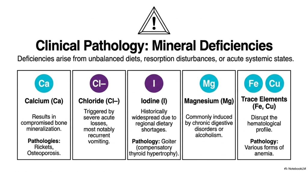 Slide 11: Clinical Pathology and Deficiencies of Minerals and Trace Elements