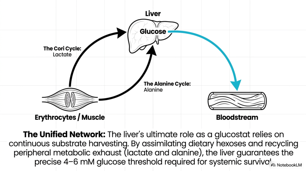 Slide 11: The Unified Inter-Organ Network in Carbohydrate Metabolism