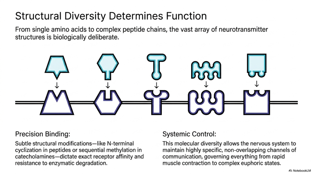 Slide 12: How Structural Diversity Shapes Neurotransmitters