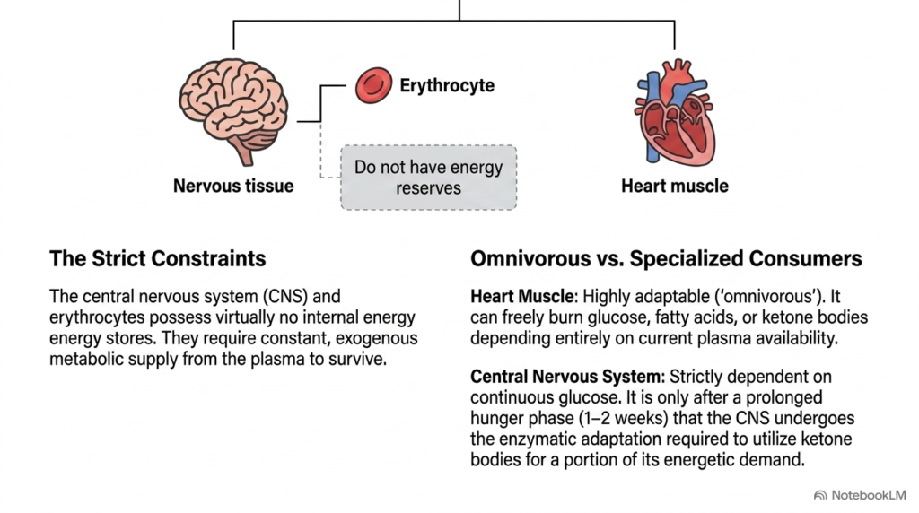 Slide 12: Tissue Fuel Specificity in the Buffer Function in Organ Metabolism