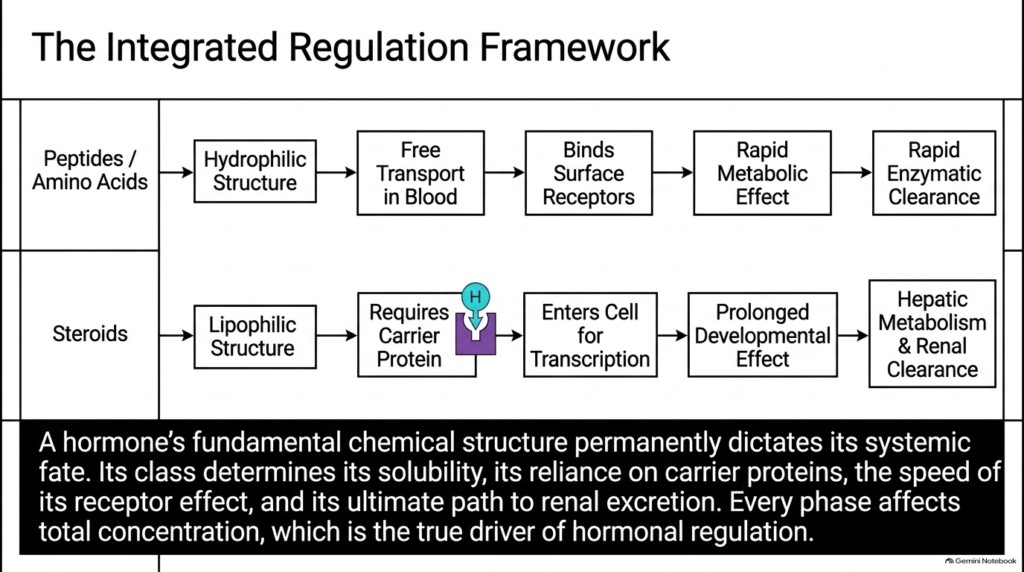 Slide 13: Integrated Regulation Systems in the Biochemistry of Hormones