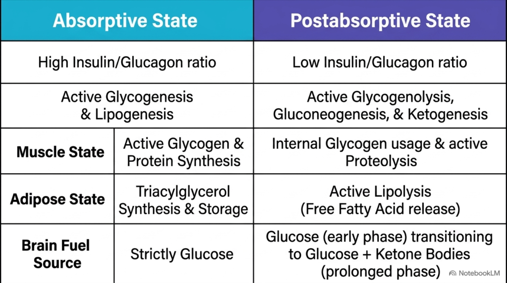 Slide 13: Comparative Overview of the Buffer Function in Organ Metabolism