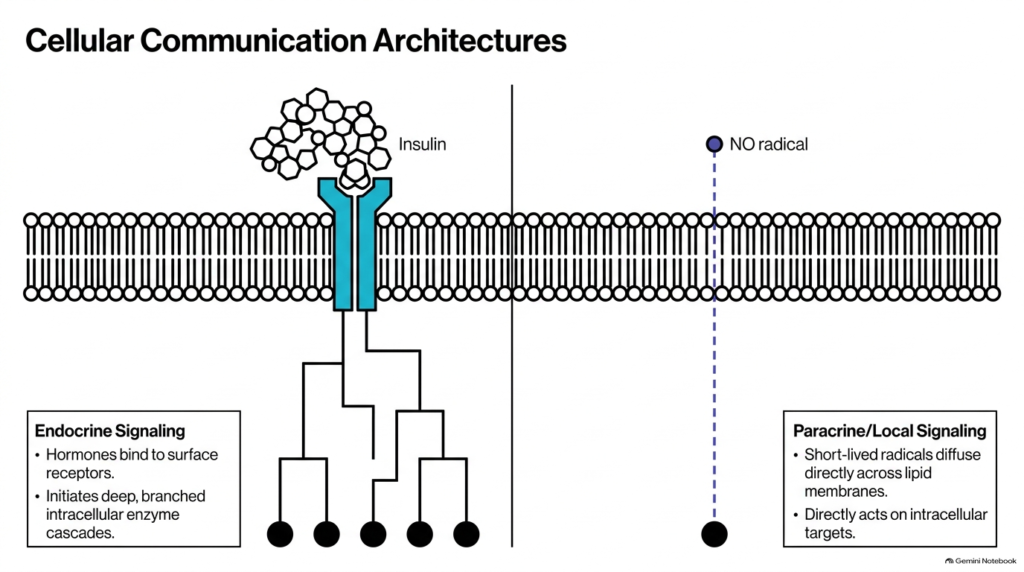 Slide 02: Endocrine and Paracrine Architectures in Signal Transduction Pathways