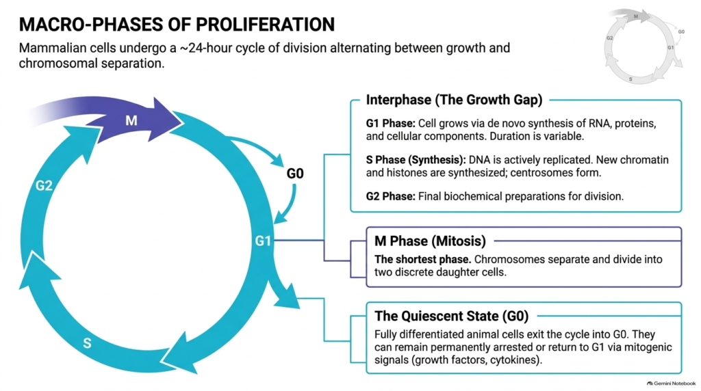 Slide 2: Cell Cycle Regulation during Macro-Phases of Proliferation