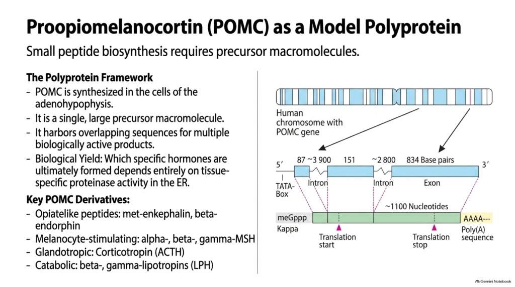 Slide 3: Proopiomelanocortin as a Model in Peptide Hormone Metabolism