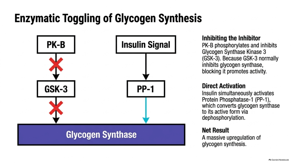 Slide 07: Regulation of Glycogen Synthesis in Signal Transduction Pathways