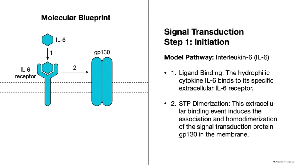Slide 7: Ligand Binding and Dimerization in the Biochemistry of Cytokines