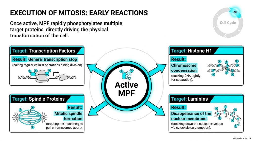 Slide 8: Cell Cycle Regulation during Early Mitotic Reactions