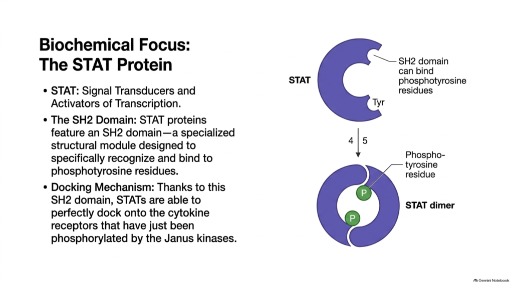 Slide 9: Structure of STAT Proteins in the Biochemistry of Cytokines