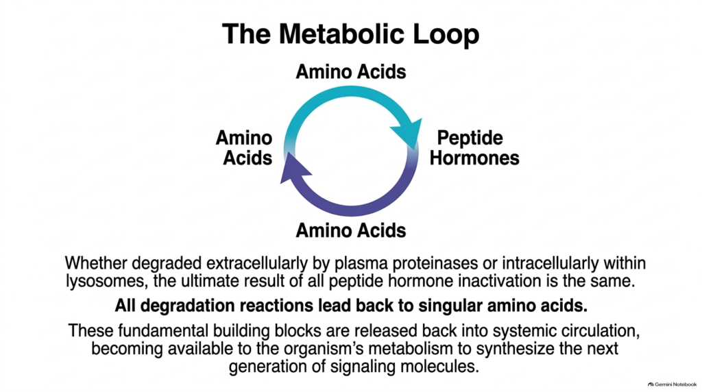 Slide 12: The Metabolic Loop in Peptide Hormone Metabolism