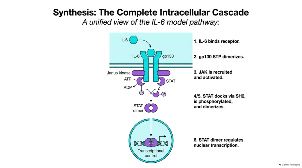 Slide 12: Integrated Intracellular Cascades in the Biochemistry of Cytokines